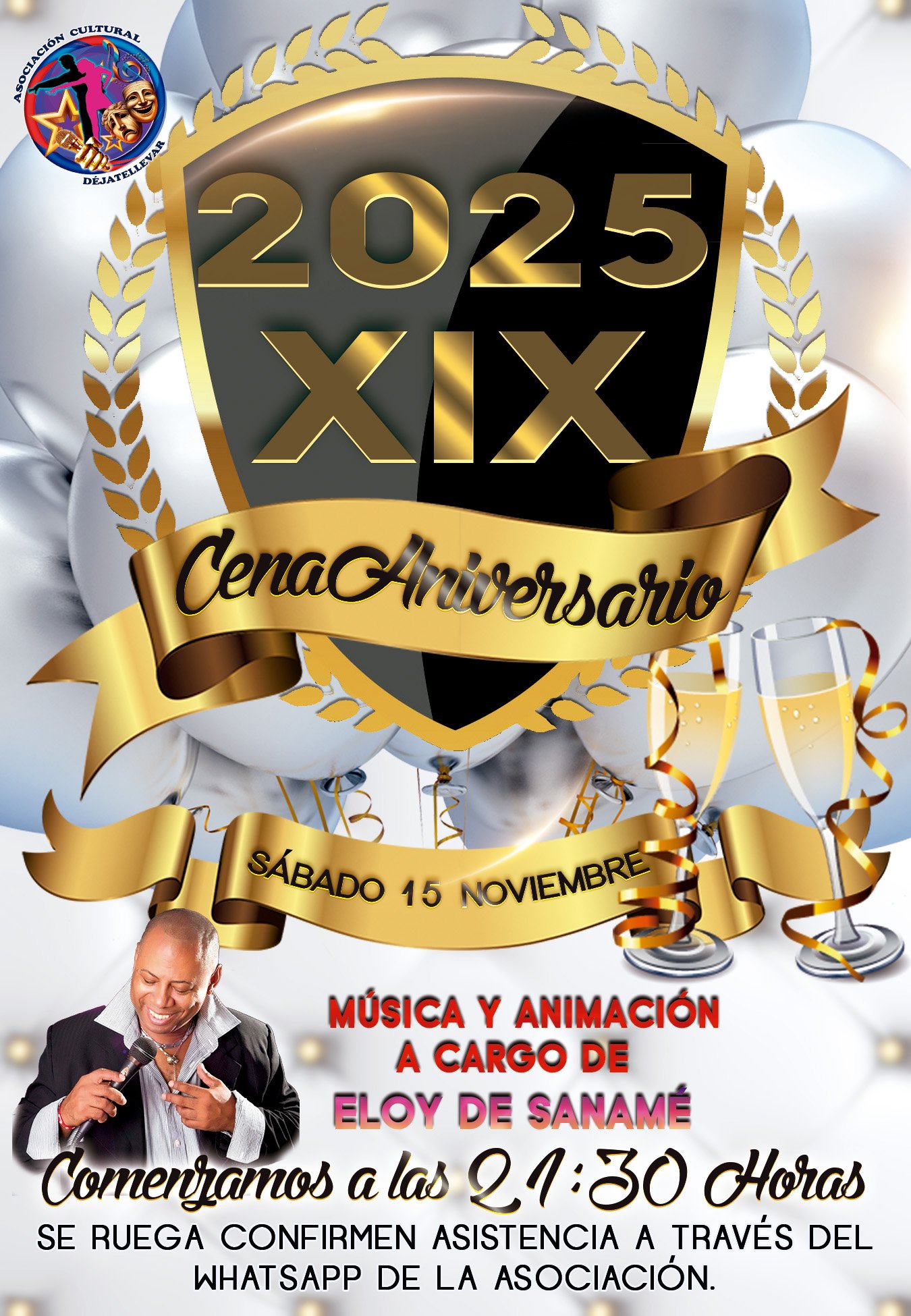 cena aniversario 2025