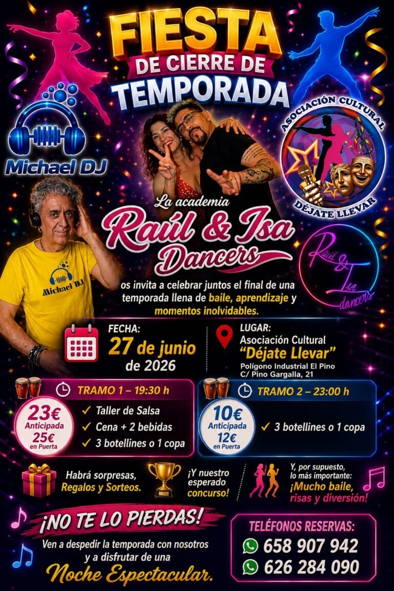 fiesta fin de curso raul