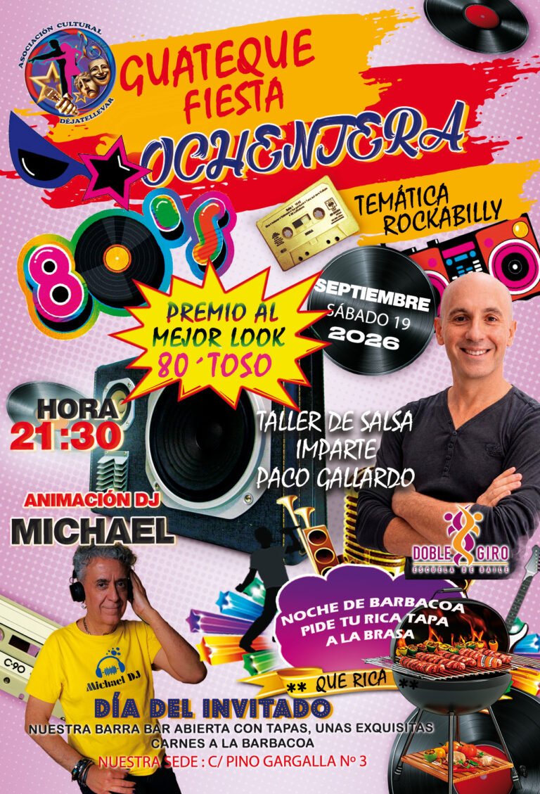Fiesta Ochentera 19-9-26